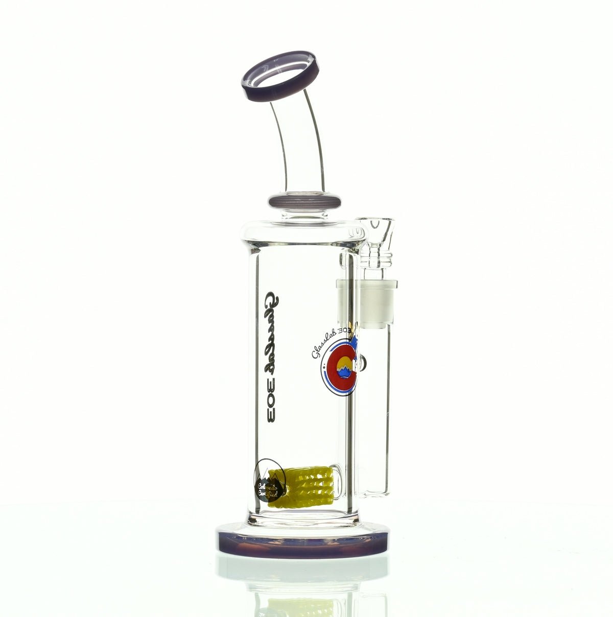 GLASSLAB 303 INLINE MATRIX PURPLE ACCENTS - Smoke Spot Smoke Shop