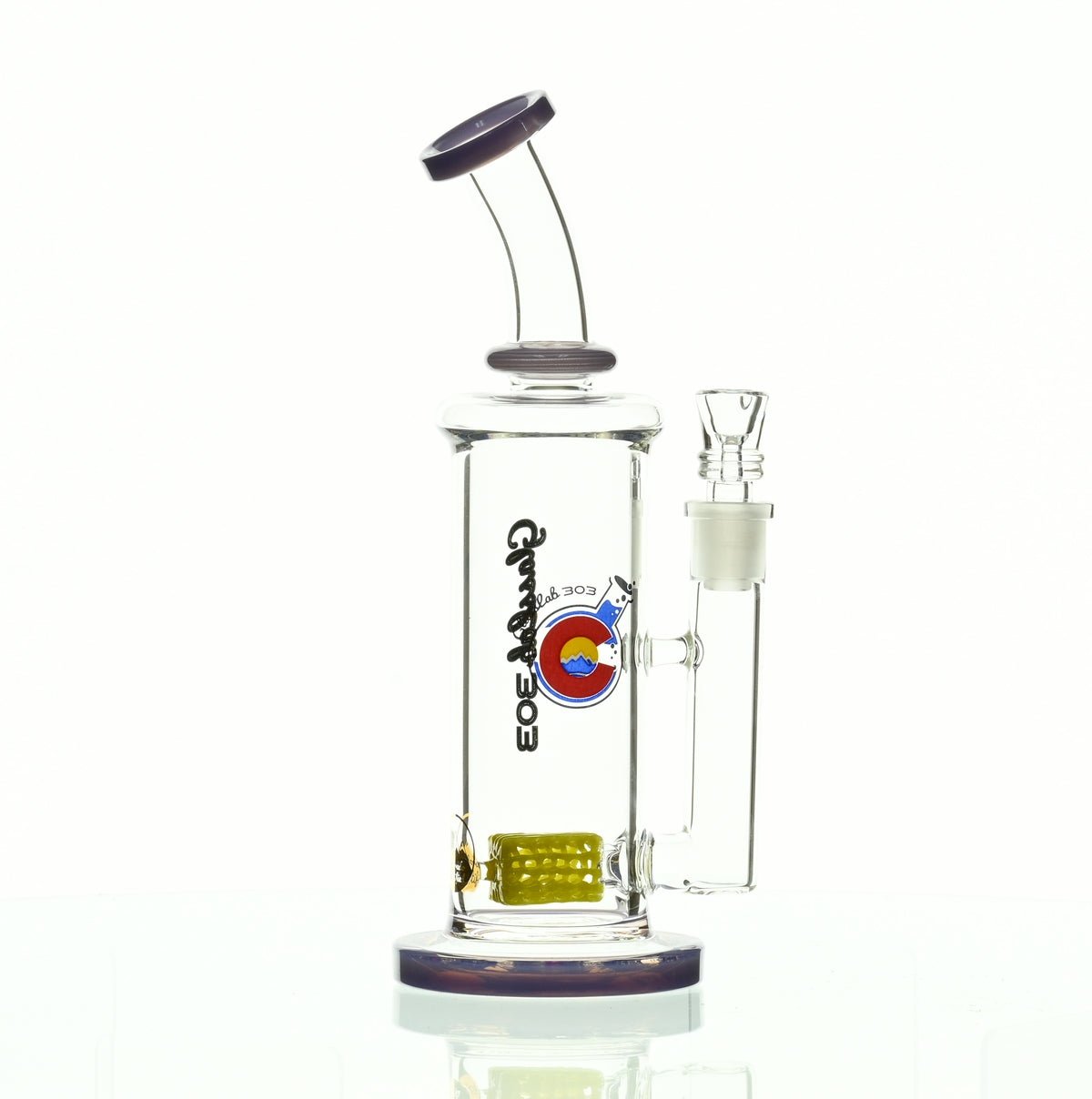 GLASSLAB 303 INLINE MATRIX PURPLE ACCENTS - Smoke Spot Smoke Shop