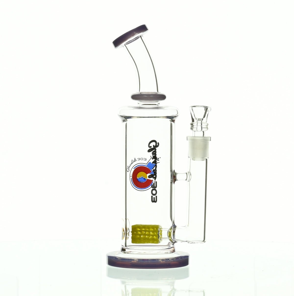 GLASSLAB 303 INLINE MATRIX PURPLE ACCENTS - Smoke Spot Smoke Shop