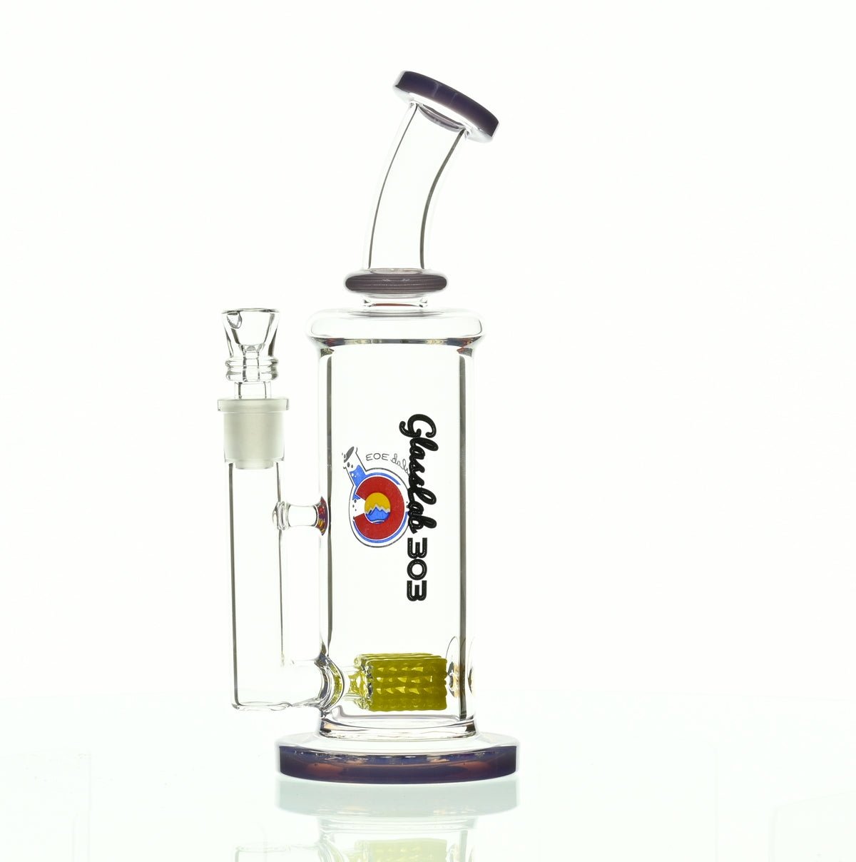 GLASSLAB 303 INLINE MATRIX PURPLE ACCENTS - Smoke Spot Smoke Shop