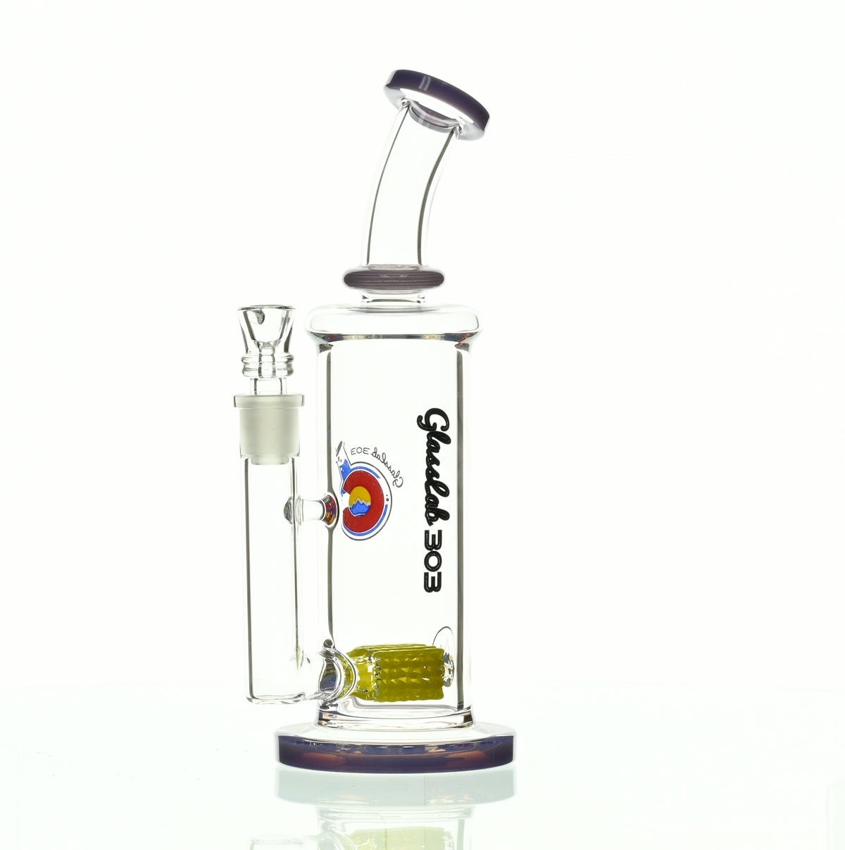 GLASSLAB 303 INLINE MATRIX PURPLE ACCENTS - Smoke Spot Smoke Shop