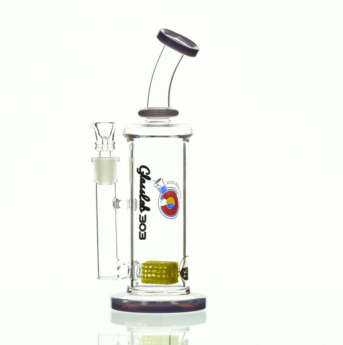 GLASSLAB 303 INLINE MATRIX PURPLE ACCENTS - Smoke Spot Smoke Shop