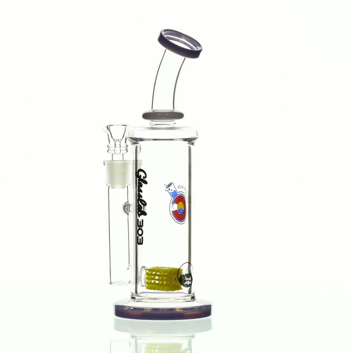 GLASSLAB 303 INLINE MATRIX PURPLE ACCENTS - Smoke Spot Smoke Shop