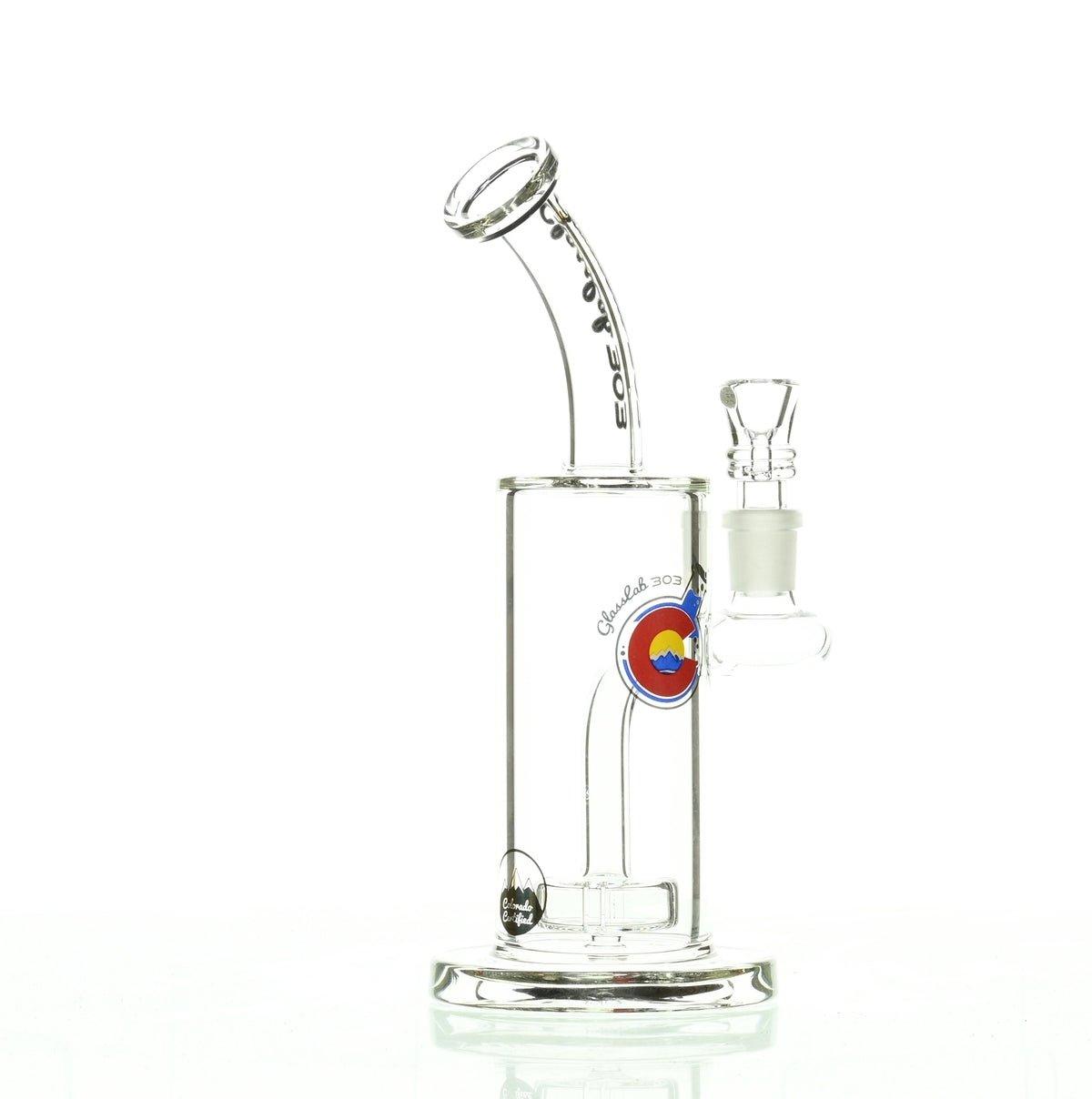 GLASSLAB 303 RIG WITH 8-SLIT CIRC PERC - Smoke Spot Smoke Shop