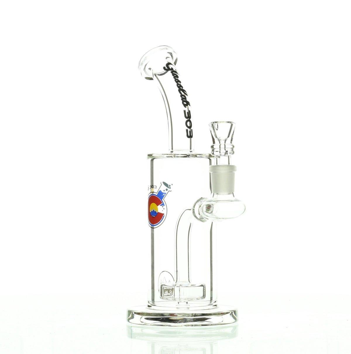 GLASSLAB 303 RIG WITH 8-SLIT CIRC PERC - Smoke Spot Smoke Shop