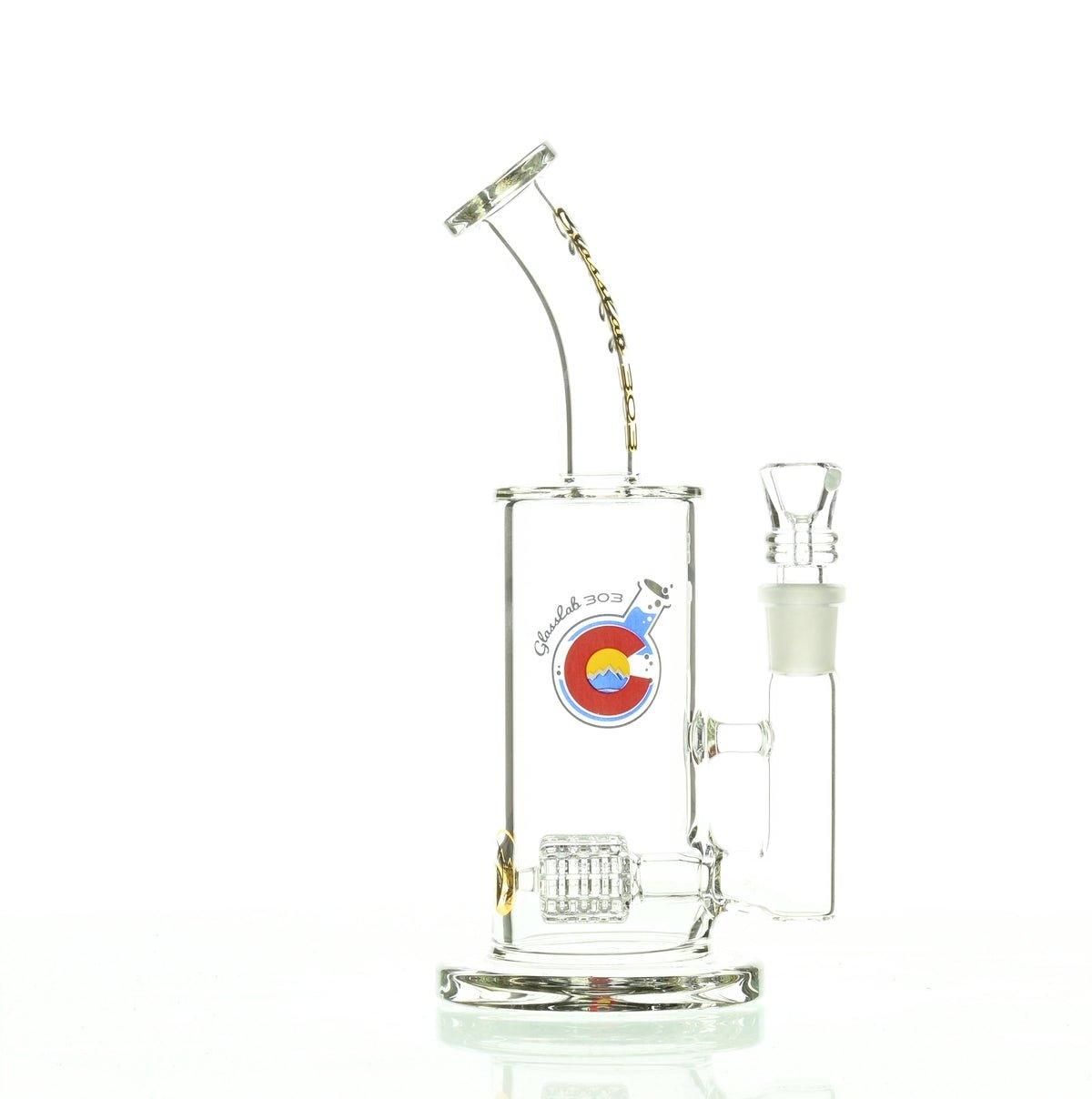 GLASSLAB 303 RIG WITH FAT INLINE MATRIX PERC - Smoke Spot Smoke Shop