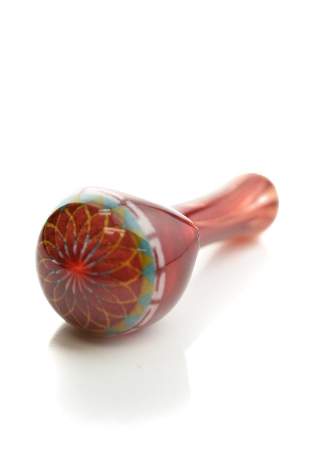 Hoffman Glass Aztek red - Smoke Spot Smoke Shop