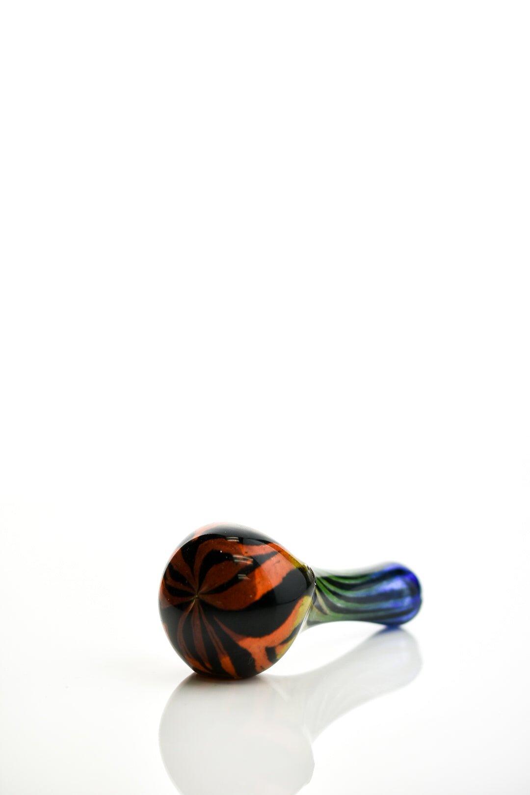 Hoffman glass Rainbow Zebra - Smoke Spot Smoke Shop