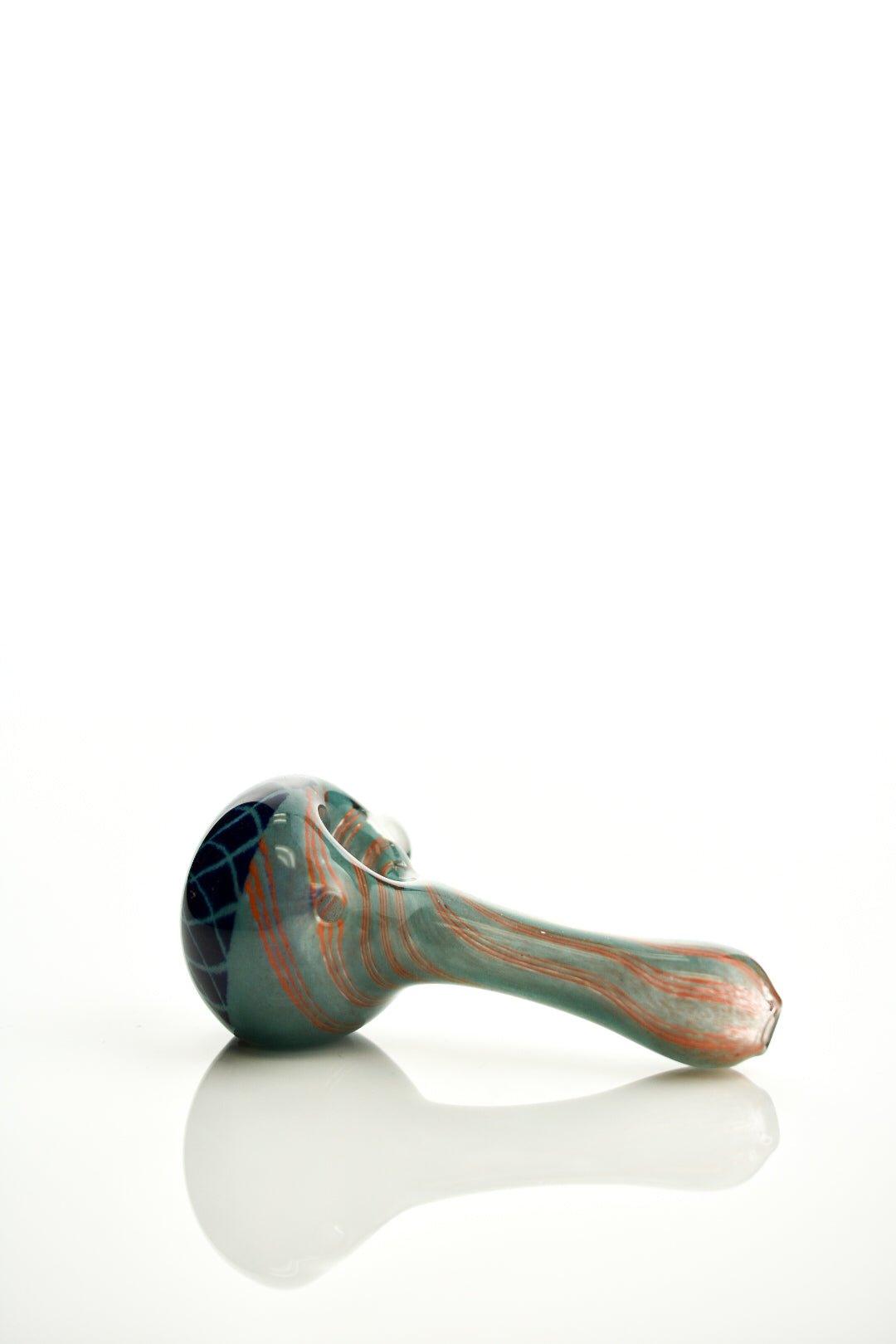 Hoffman glass Reticello Dark Blue - Smoke Spot Smoke Shop