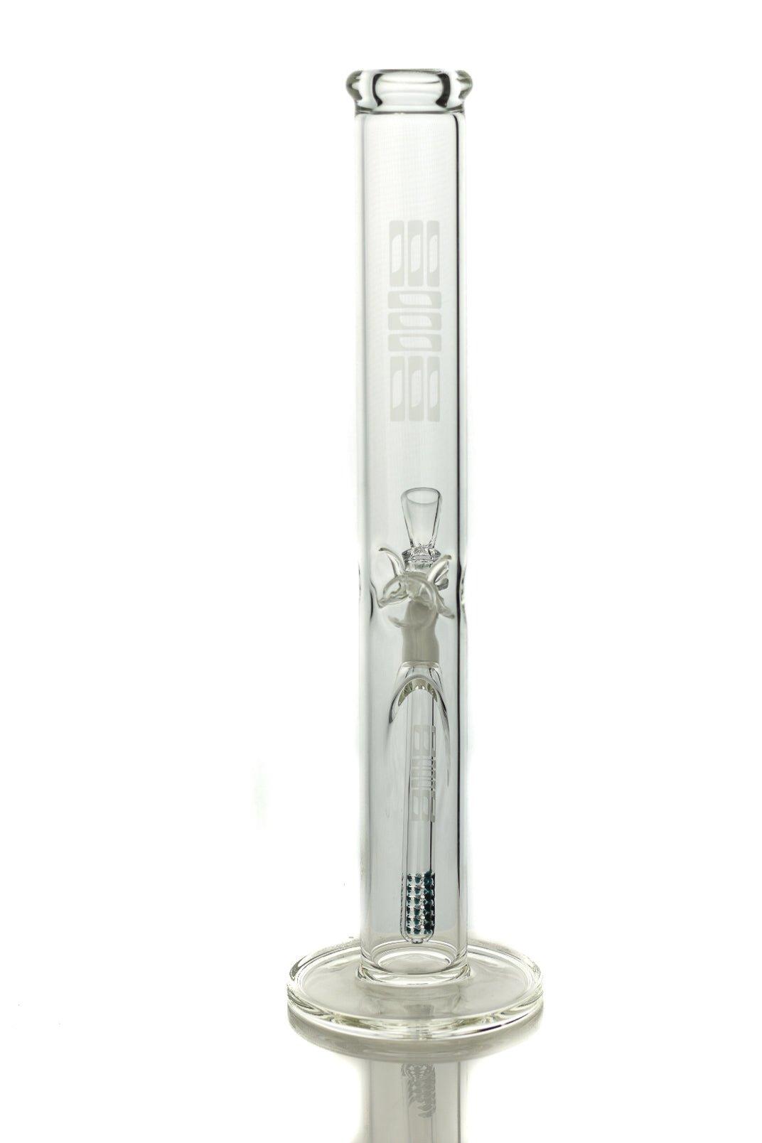 ILL Glass Straight 44 - mag 15" Green Downstemp - Smoke Spot Smoke Shop