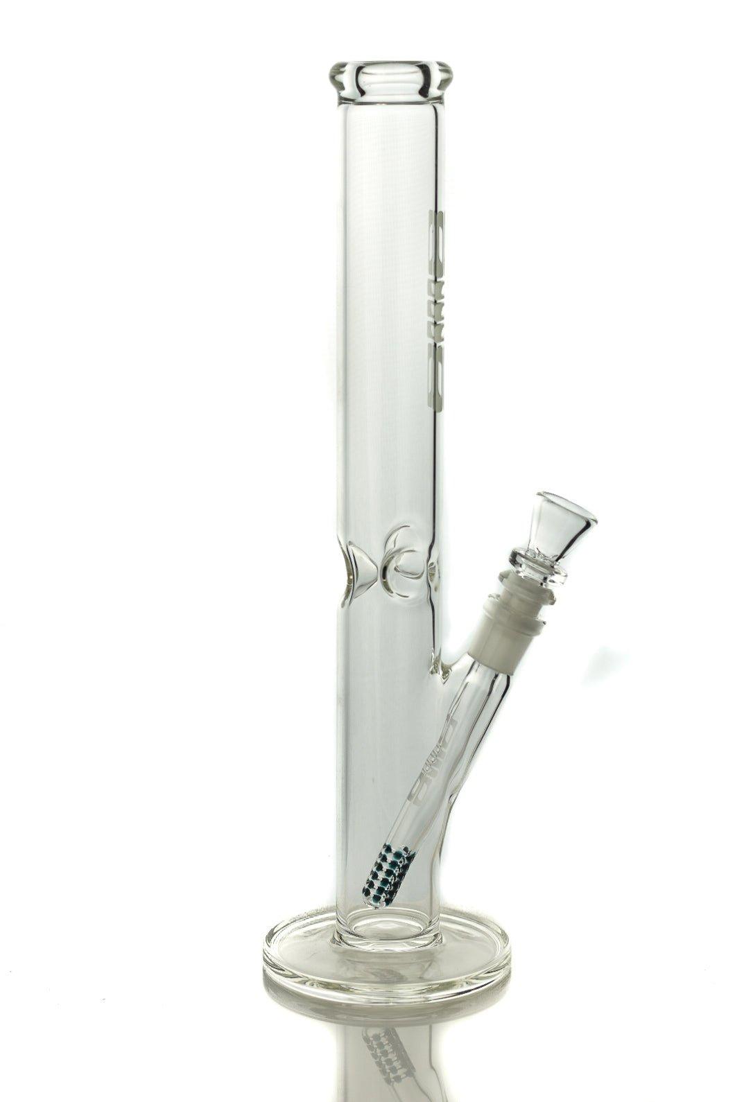 ILL Glass Straight 44 - mag 15" Green Downstemp - Smoke Spot Smoke Shop