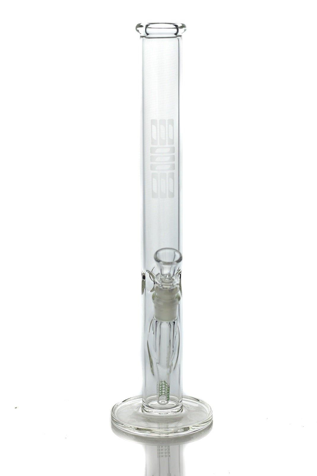 ILL Glass Straight 44 mag 17" Light Green Downstemp - Smoke Spot Smoke Shop