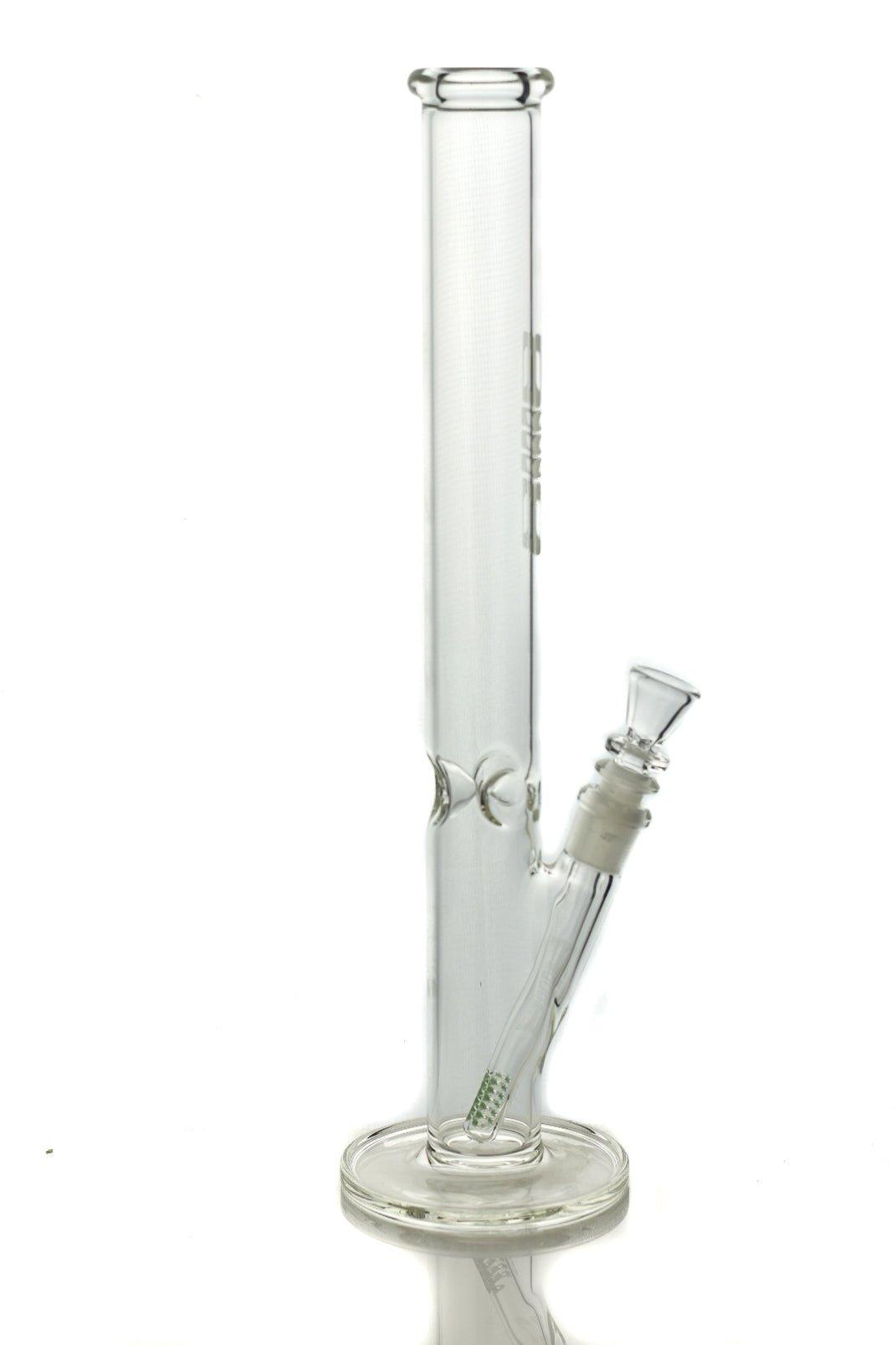 ILL Glass Straight 44 mag 17" Light Green Downstemp - Smoke Spot Smoke Shop
