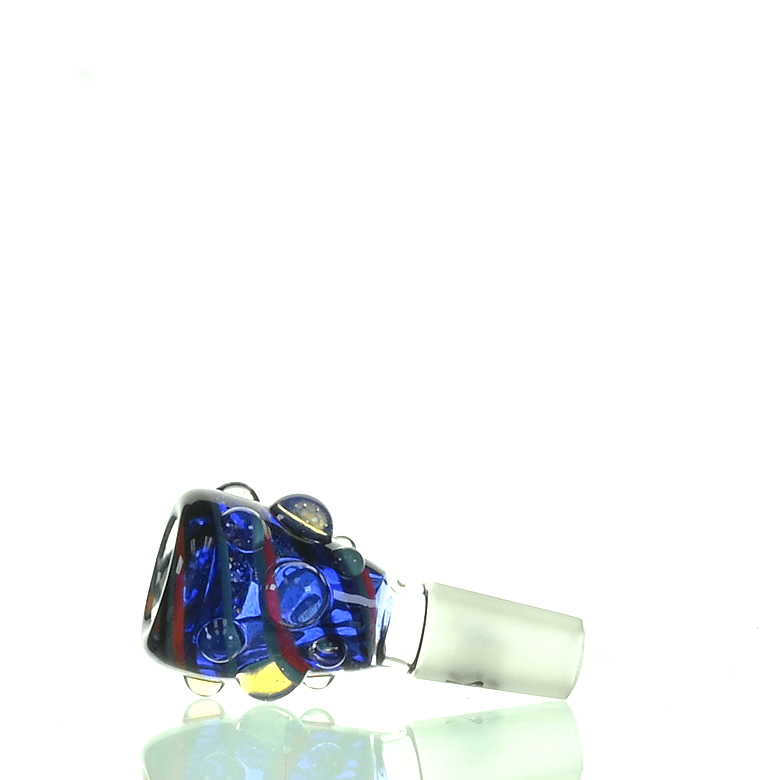 INFERNO GLASS WORKED 14MM BOWL PIECE 103 - SSSS