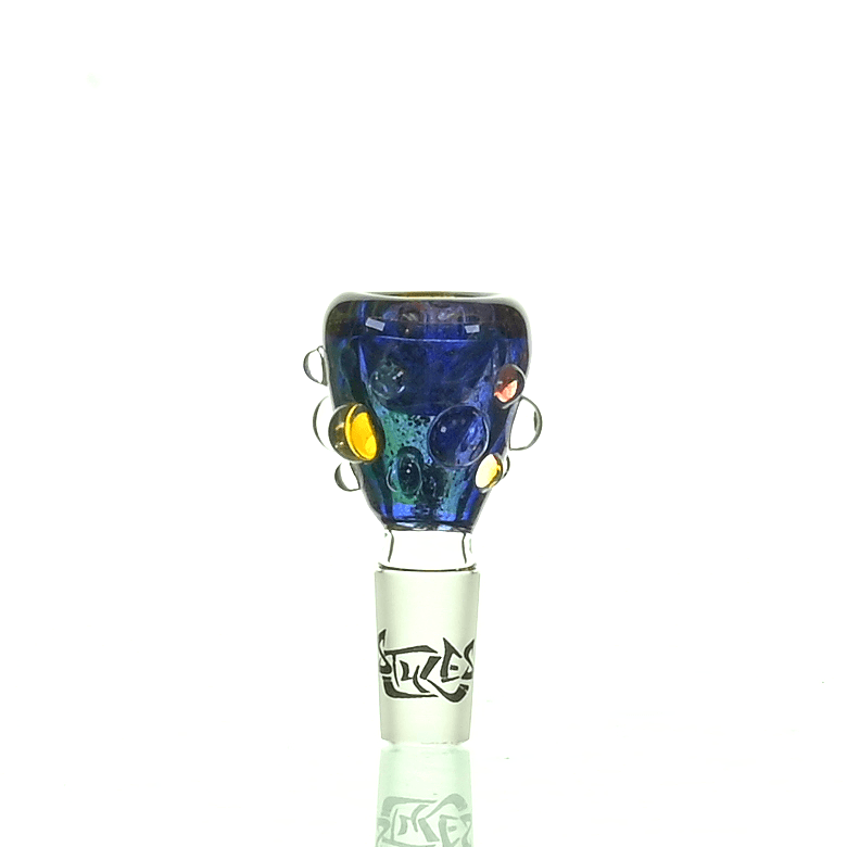 INFERNO GLASS WORKED 14MM BOWL PIECE 104 - SSSS