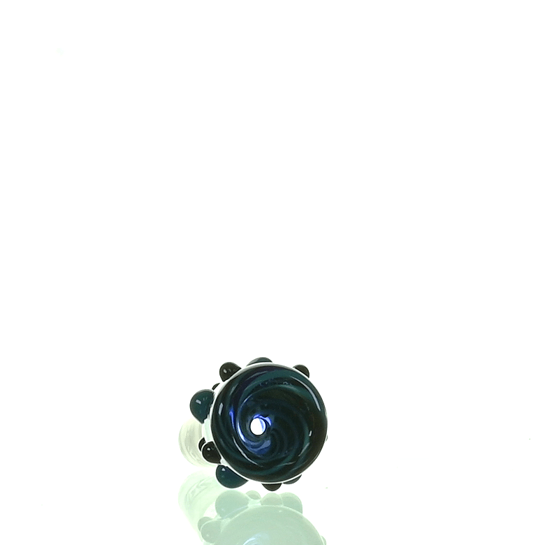 INFERNO GLASS WORKED 14MM BOWL PIECE 106 - SSSS