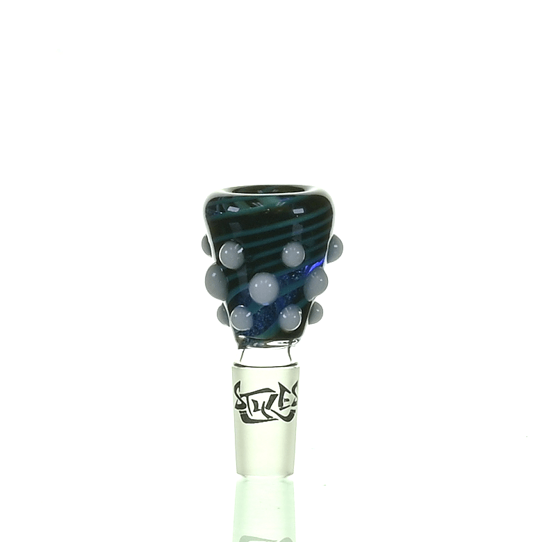 INFERNO GLASS WORKED 14MM BOWL PIECE 108 - SSSS