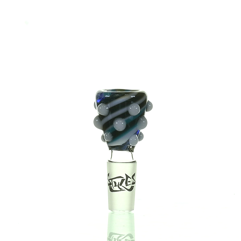 INFERNO GLASS WORKED 14MM BOWL PIECE 110 - SSSS