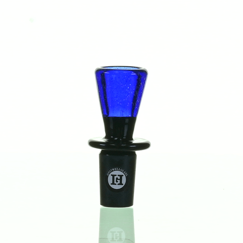 JOE MADIGAN 18MM DICHRO FUNNEL BOWL W/BLACK JOINT #1 - SSSS