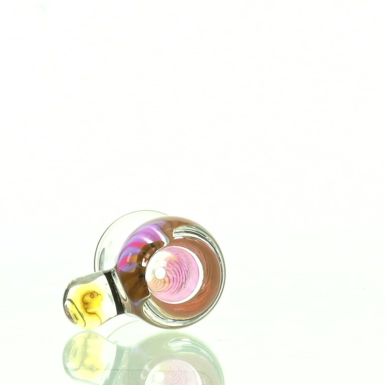 JOE MADIGAN 18MM FUMED BOWL WITH MARBLE ACCENT 101 - SSSS