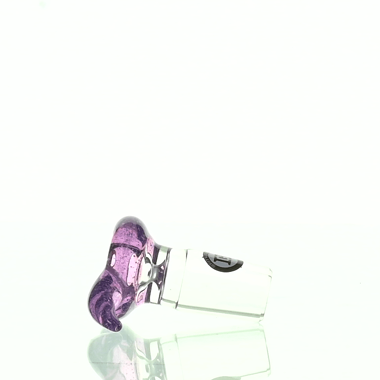 Close-up of Joe Madigan 18mm Lollipop Snapper Bowl glass accessory