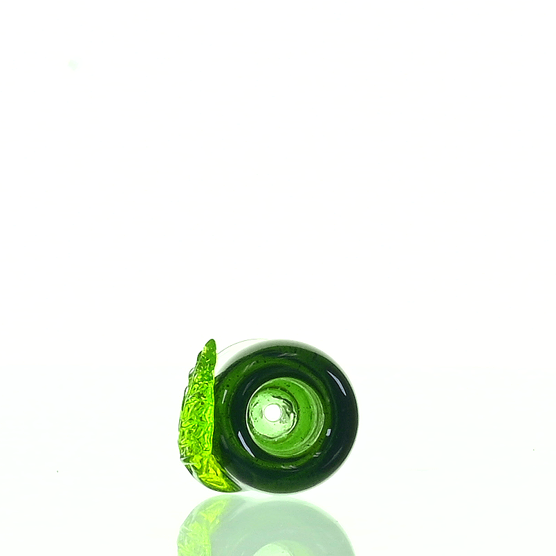 JOE MADIGAN 18MM ROUND BOWL W/LEAF TEAL/SLYME GREEN - SSSS