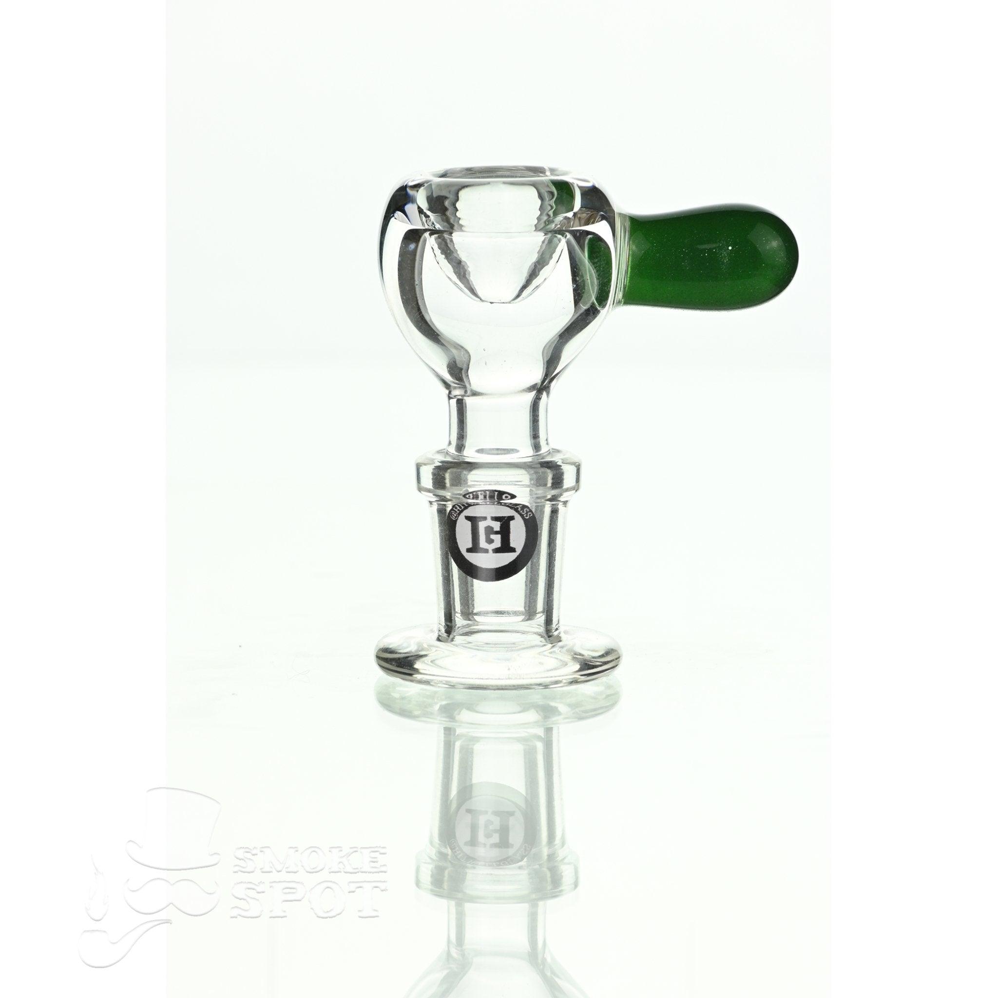 Joe Madigan dry herb slide 14 mm green handle - Smoke Spot Smoke Shop