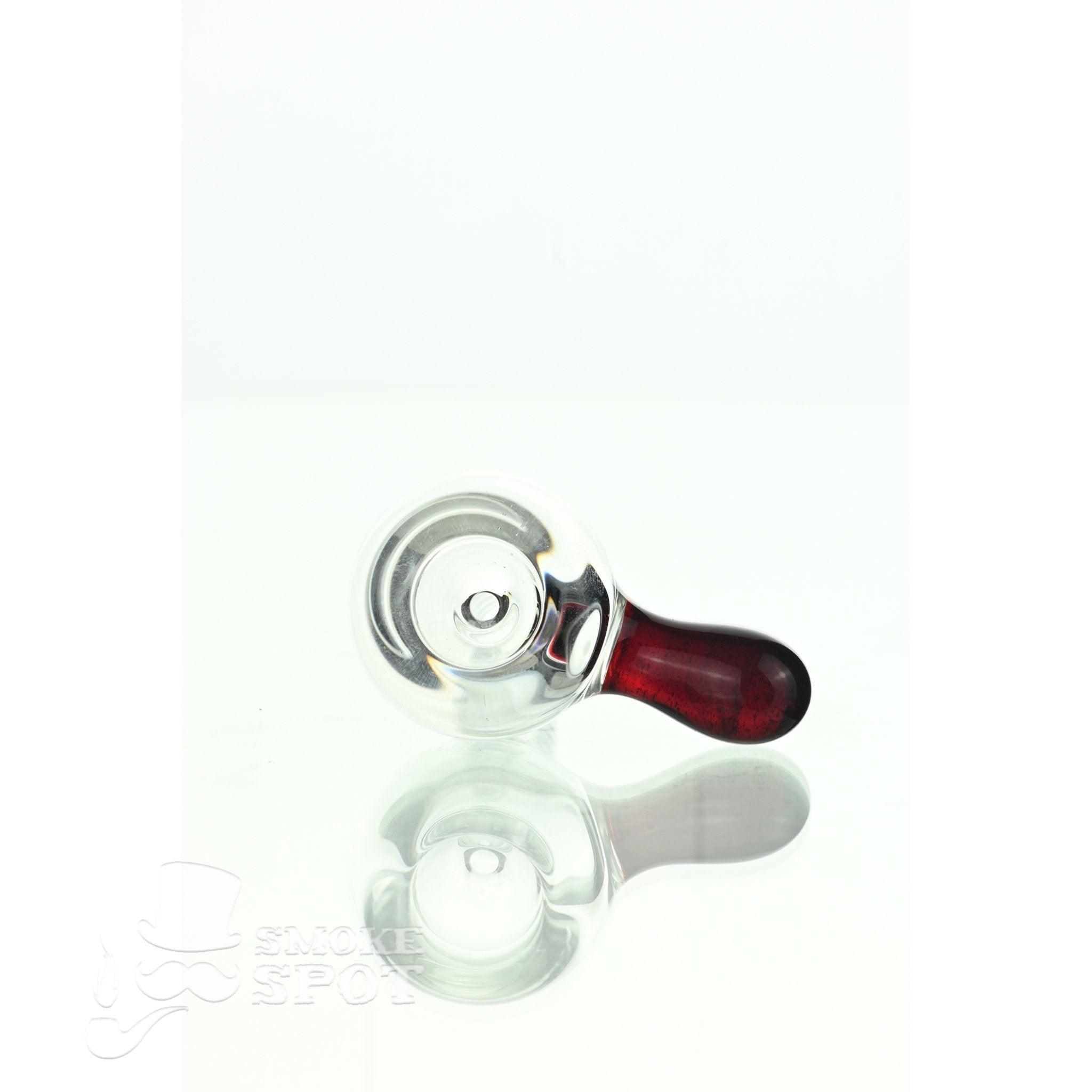 Joe Madigan dry herb slide 14 mm red handle detailed craftsmanship