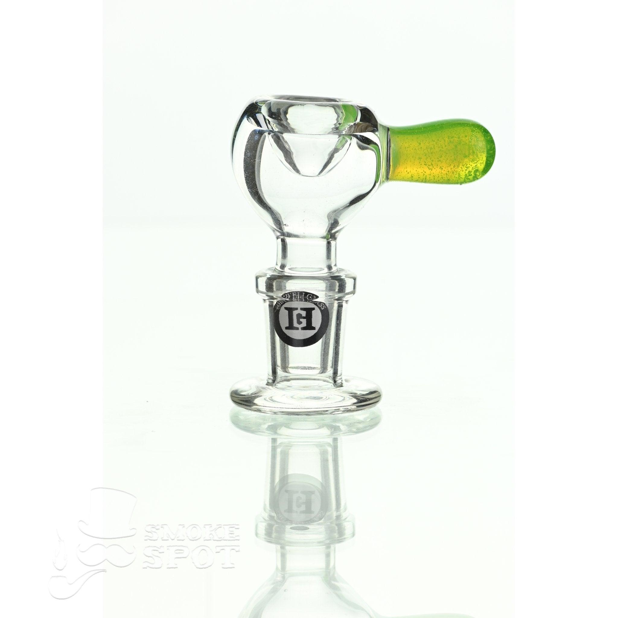 Joe Madigan dry herb slide 14 mm slime green handle - Smoke Spot Smoke Shop