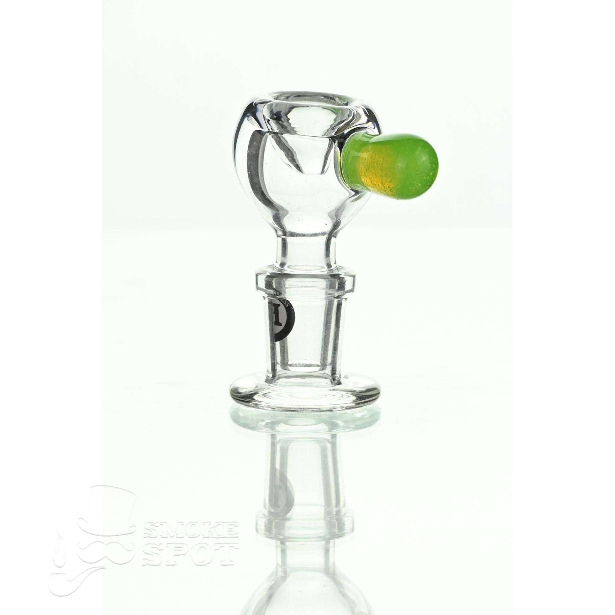 Joe Madigan dry herb slide 14 mm slime green handle - Smoke Spot Smoke Shop