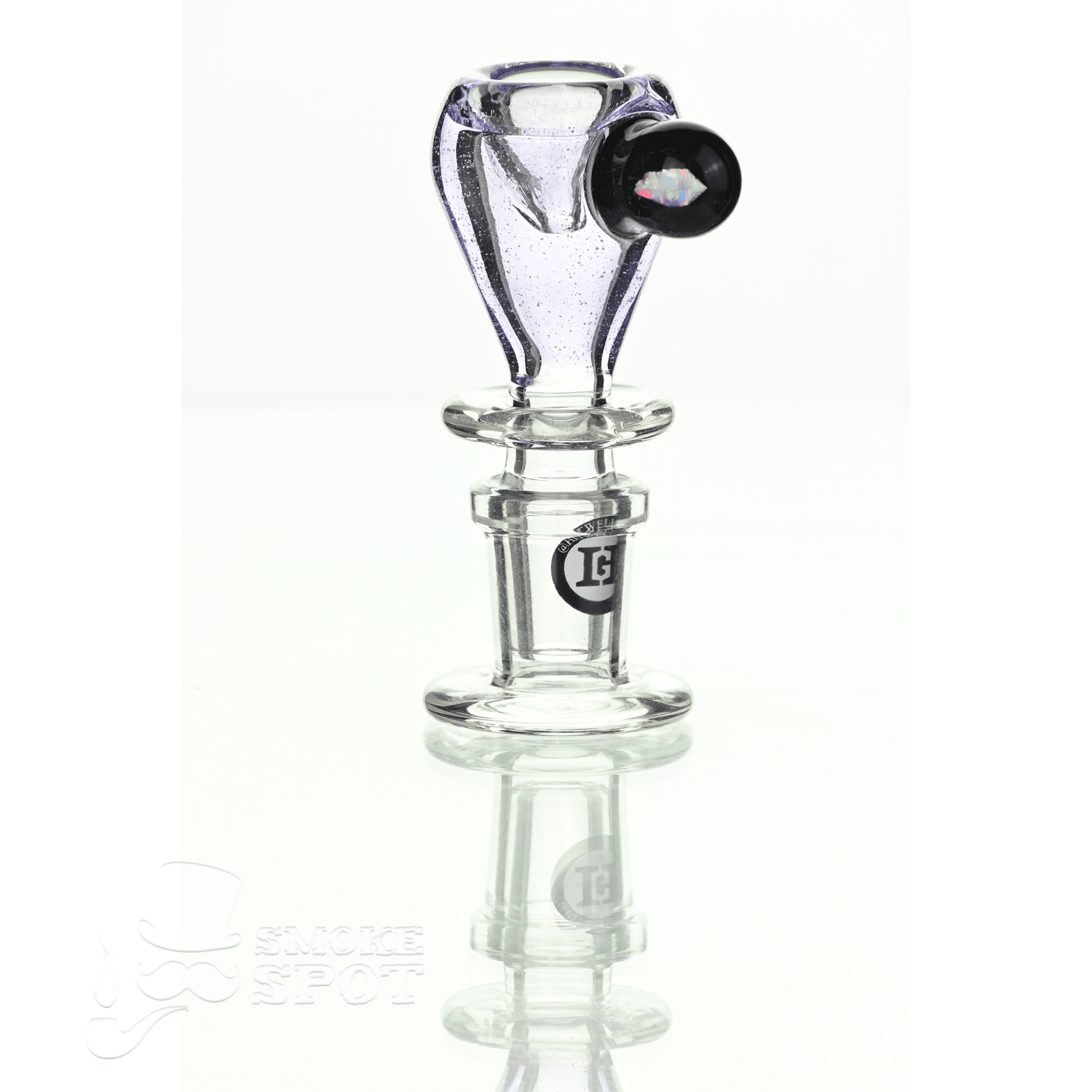 Joe Madigan dry herb slide 14 mm with dicro green fumed - Smoke Spot Smoke Shop
