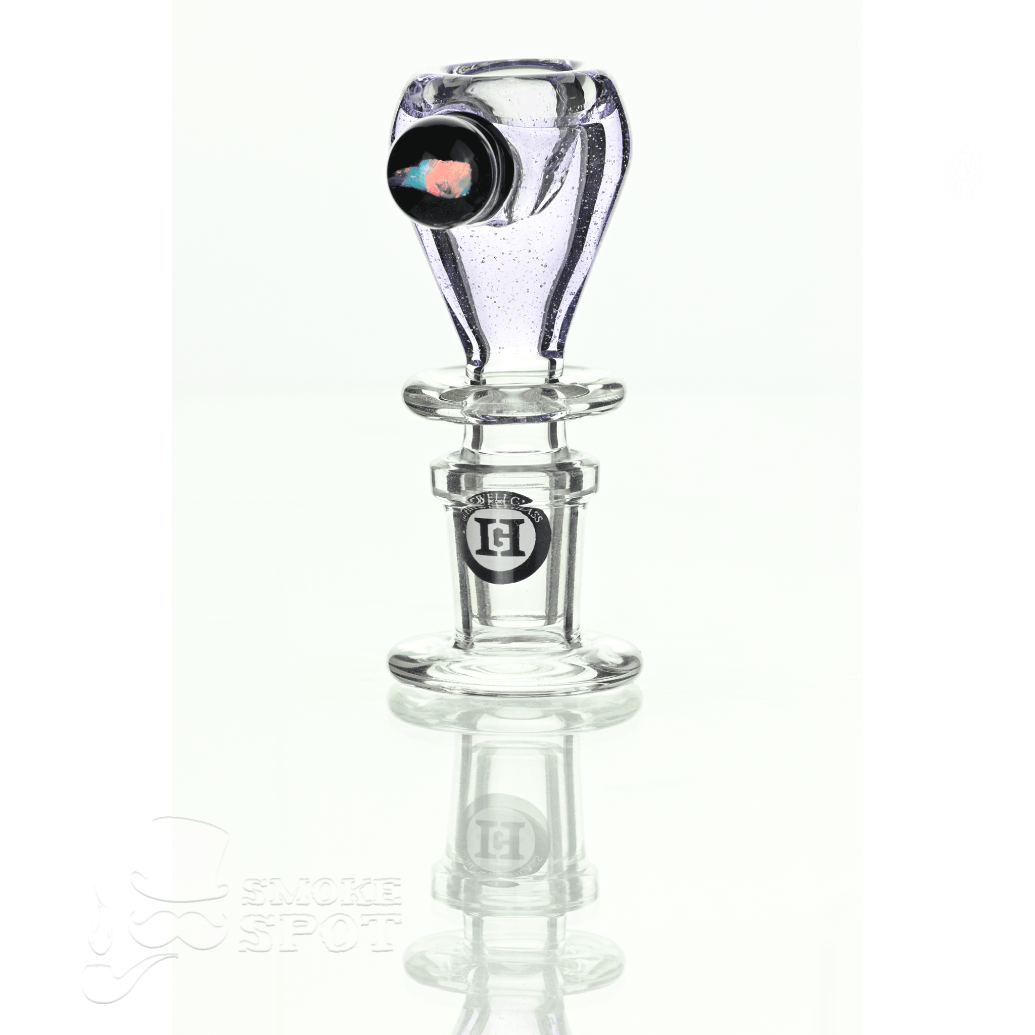 Joe Madigan dry herb slide 14 mm with dicro green fumed - Smoke Spot Smoke Shop