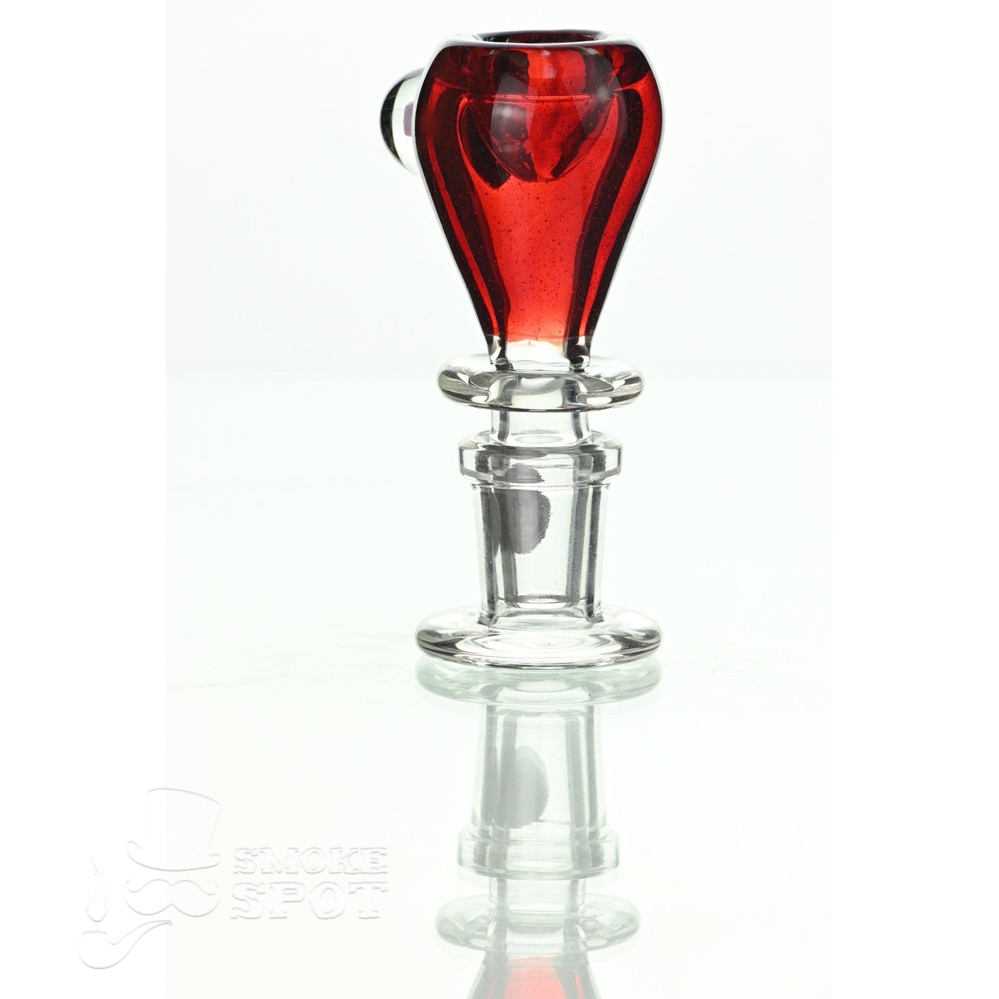 Joe Madigan dry herb slide 14 mm with dicro red angled view