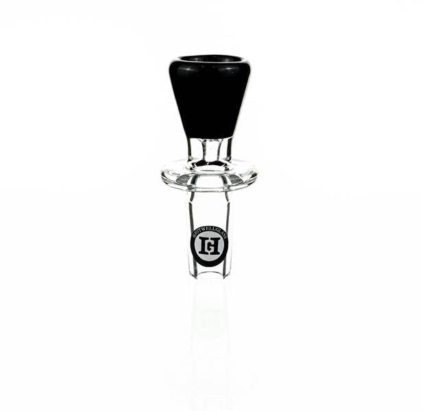 Joe Madigan funnel black dichro - Smoke Spot Smoke Shop