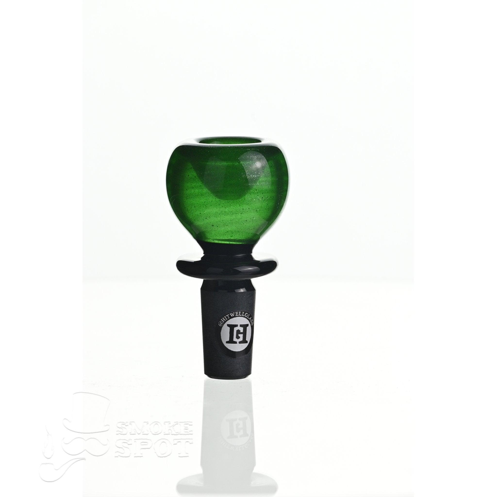 Joe Madigan green Round bowl black fitting 14 mm - Smoke Spot Smoke Shop