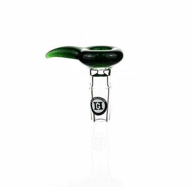 Joe Madigan mini Bowl with mini Hook Dark Green - Smoke Spot Smoke Shop