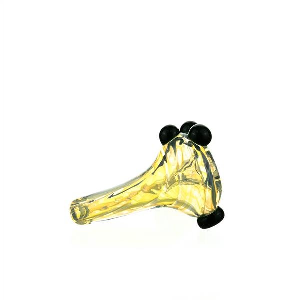 Joe Madigan Sherlock Green Dots Gold fumed - Smoke Spot Smoke Shop