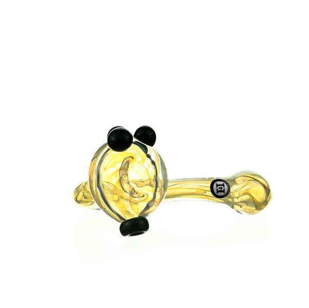 Joe Madigan Sherlock Green Dots Gold fumed - Smoke Spot Smoke Shop