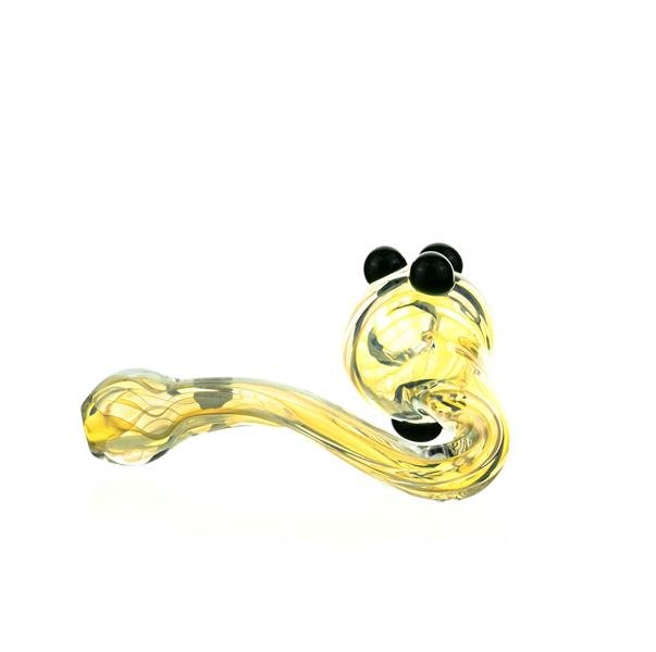 Joe Madigan Sherlock Green Dots Gold fumed - Smoke Spot Smoke Shop