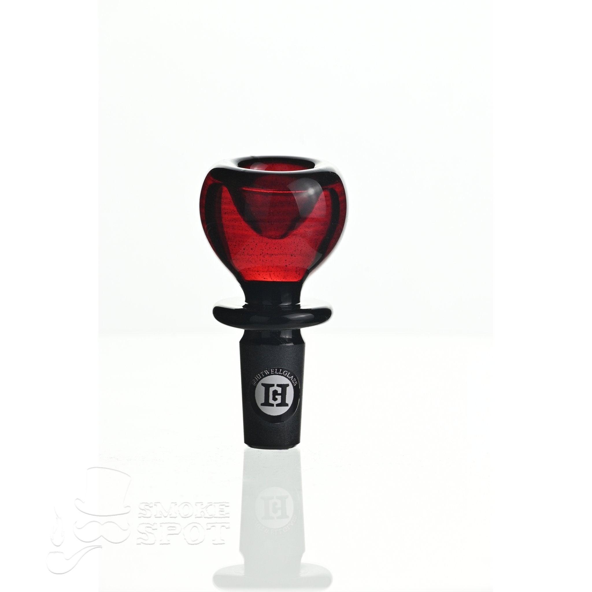 Joe Madigan stardust red Round bowl black fitting 14 mm - Smoke Spot Smoke Shop