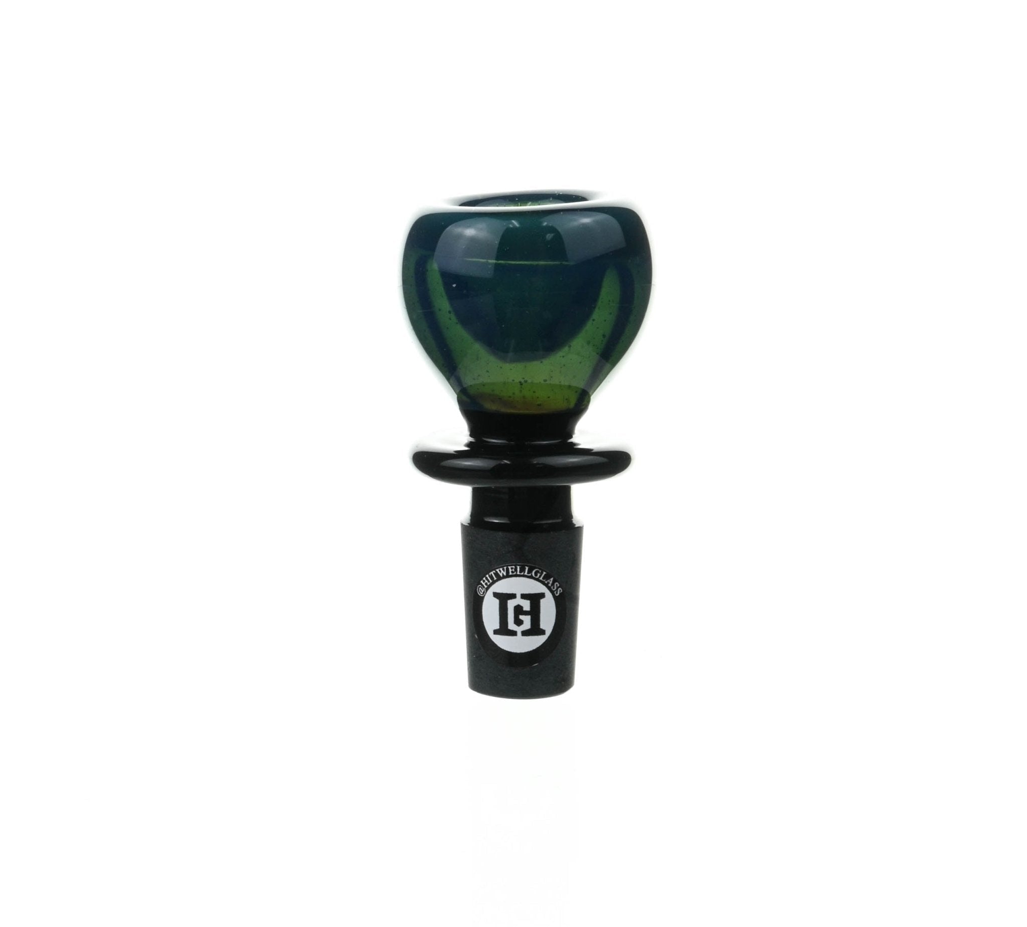 Joe Madigan Teal Round bowl 14 mm - Smoke Spot Smoke Shop