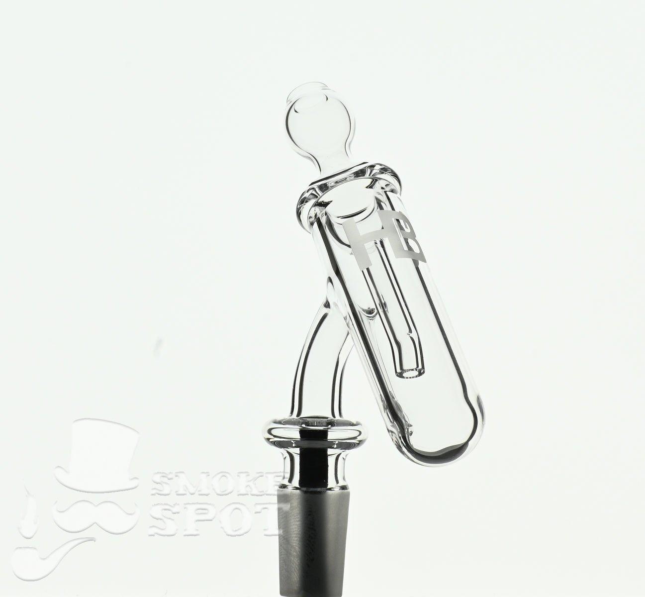 Close up of Joel Halen 45 Deg 14 mm Cold Start Quartz Banger - Smoke Spot