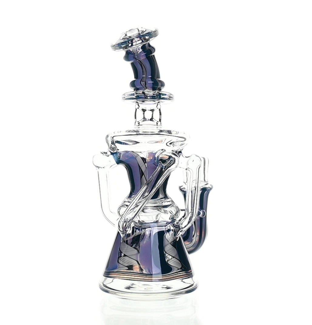 Kosher Certified Quad Recycler - Heady Rig - Heady Glass - Smoke Spot Smoke Shop