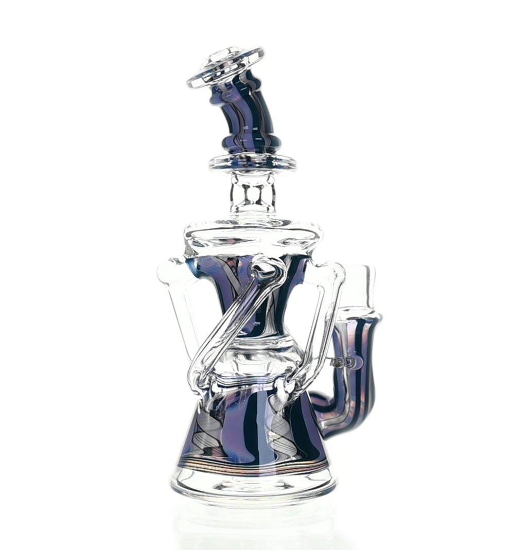 Kosher Certified Quad Recycler - Heady Rig - Heady Glass - Smoke Spot Smoke Shop