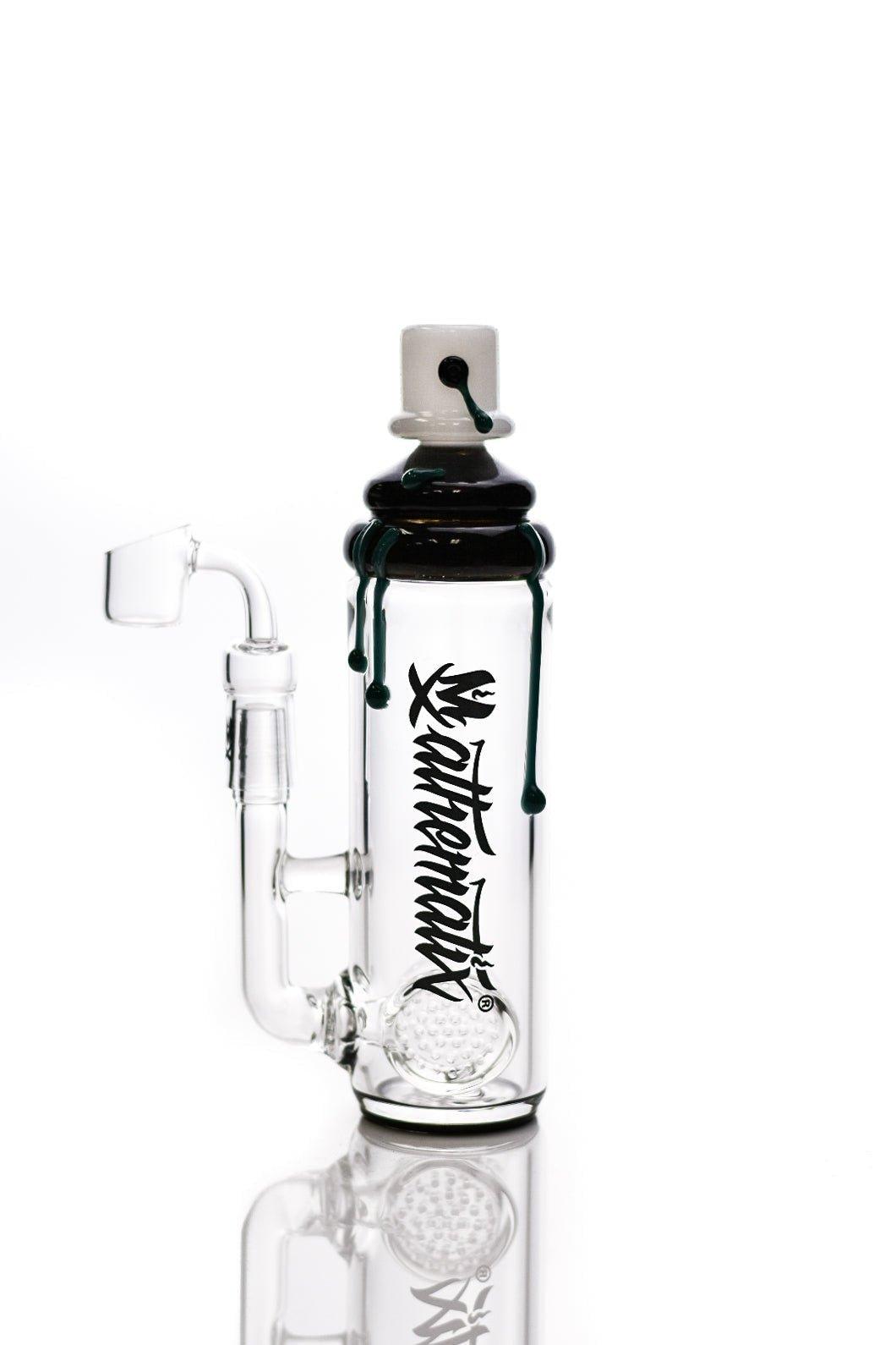 Mathematics Direct Inject Spray Can Turkoise premium scientific glass waterpipe