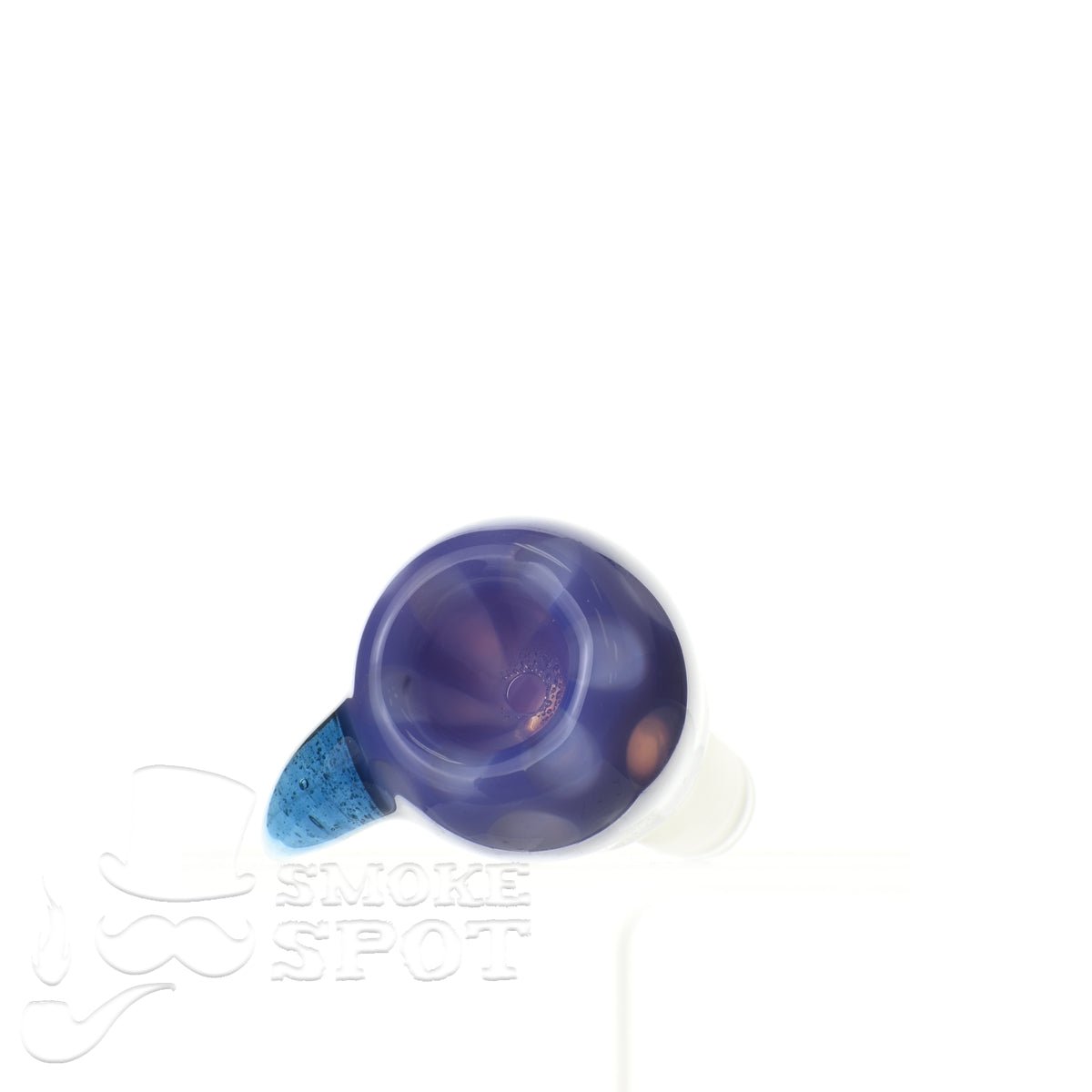 Mathematix bowl w/colored handles stardust blue 14 mm - Smoke Spot Smoke Shop