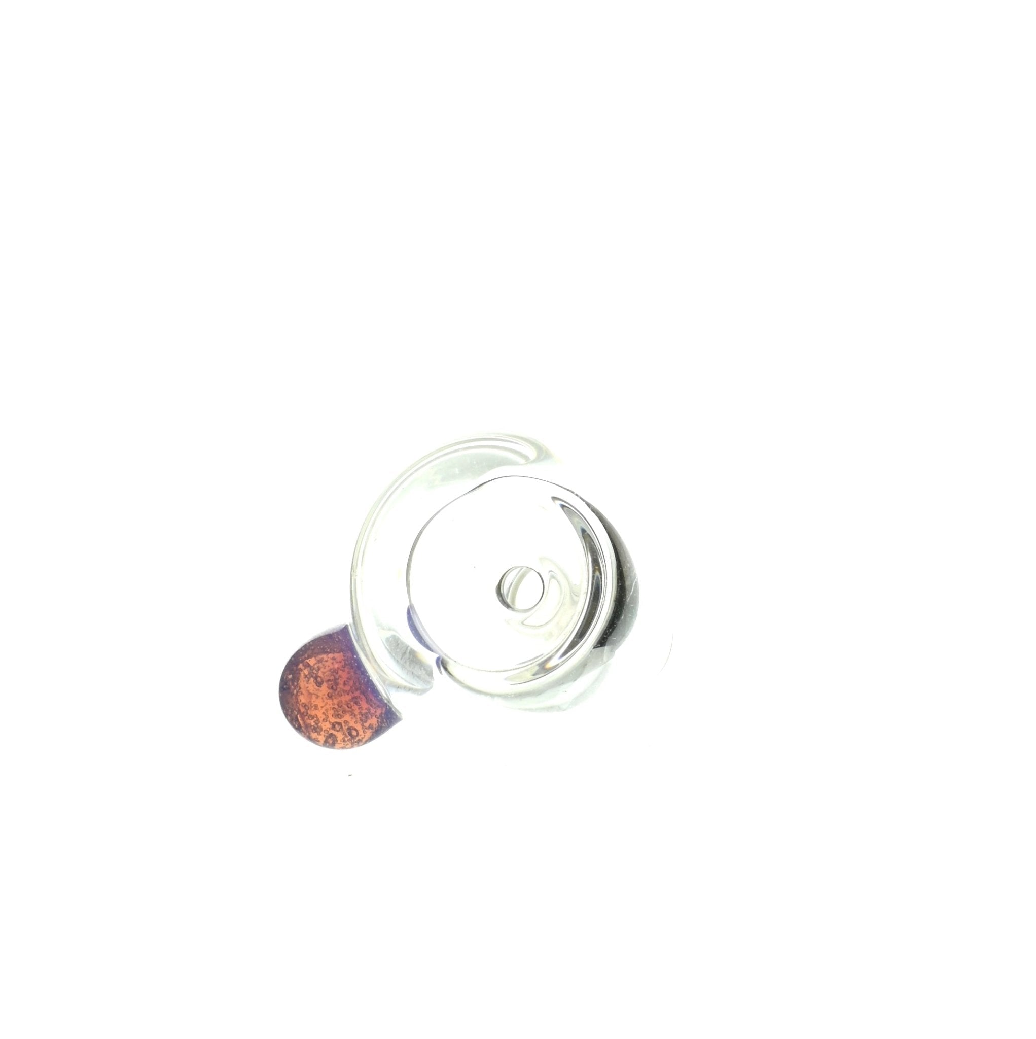 Mathematix clear bubble with single dot 5 - Smoke Spot Smoke Shop