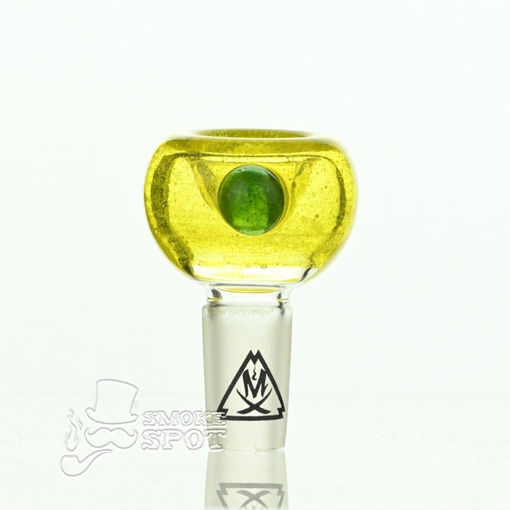 Mathematix Full Color Bubble Bowl 1 premium 14mm glass bowl accessory - Smoke Spot