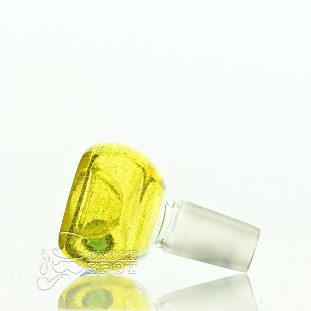 Mathematix Full Color Bubble Bowl 1 vibrant glass bowl for scientific rigs - Smoke Spot