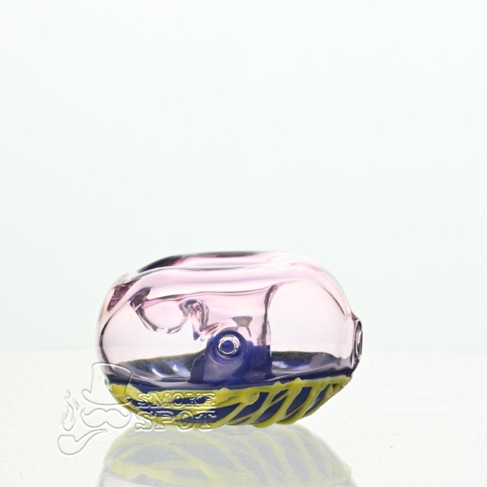 Mathematix Munchies Donut Handpipe 4 artistic glass design - Smoke Spot Glass